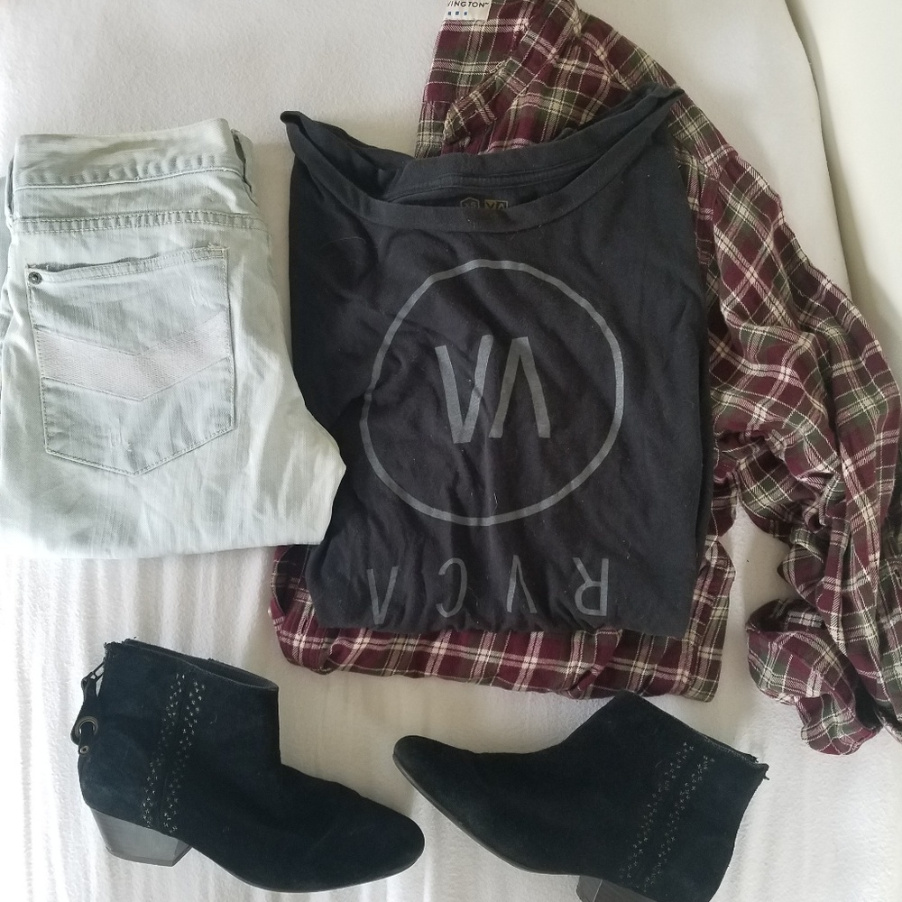 32" Flannel Kimono